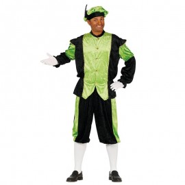 Disfraz de Paje Verde Adulto Disfraz de Paje Verde Adulto