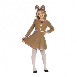 Disfraz de Ginger Cookie Infantil Disfraz de Ginger Cookie Infantil