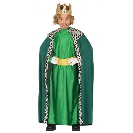 Disfraz de Rey Mago Infantil Verde