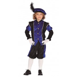 Disfraz de Paje Infantil Azul Disfraz de Paje Infantil Azul