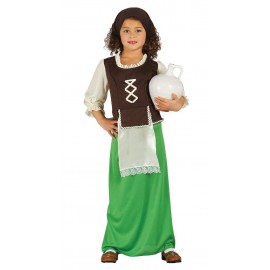 Disfraz de Posadera Verde Infantil
