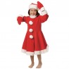 Disfraz de Mama Noel Corto Infantil