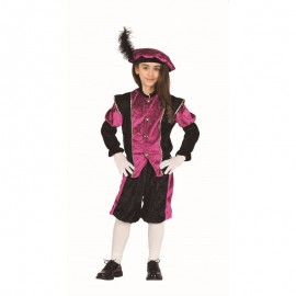 Disfraz de Paje Infantil Rosa Disfraz de Paje Infantil Rosa