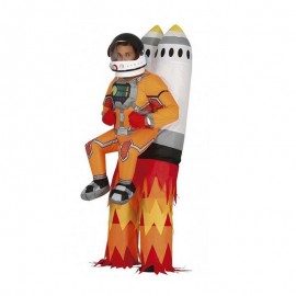 Disfraz Hinchable Cohete Con Astronauta