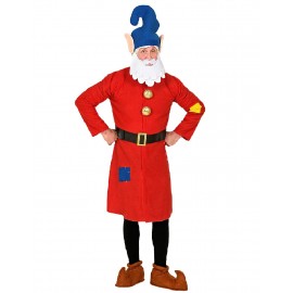 Disfraz de Gnomo Rojo para Hombre Disfraz de Gnomo Rojo para Hombre