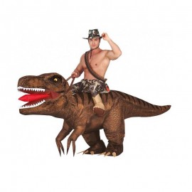Disfraz Hinchable Dinosaurio Montado Disfraz Hinchable Dinosaurio Montado