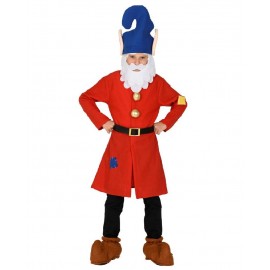 Disfraz de Gnomo Rojo para Niño Disfraz de Gnomo Rojo para Niño