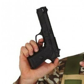 Pistola Negra 24 Cms