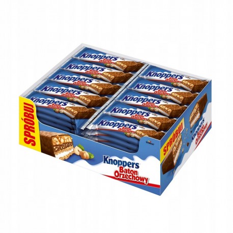 Barritas Knoppers Knoppers 24 uds de 40 gr