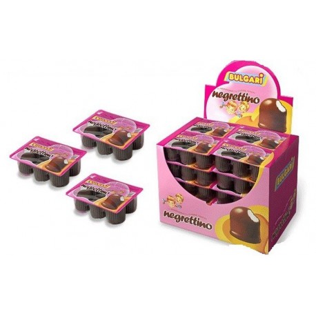 Negrettinos Chocolate Negrettino 12 Paquetes de 6 uds