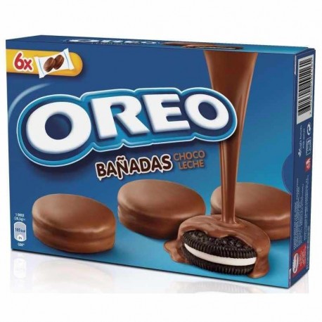 Oreo Bañada Chocolate con Leche Oreo 245 gr