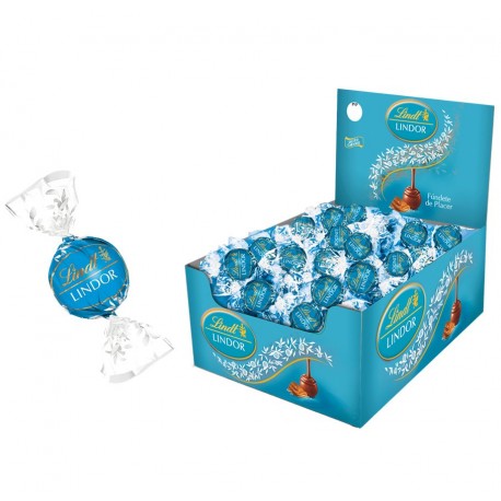 Bombones Lindor Caramelo Salado Lindt 2 kg