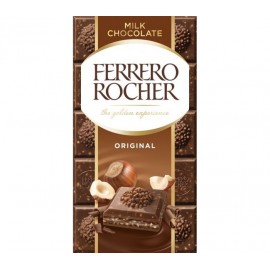 Tableta Ferrero Rocher Ferrero Rocher de 90 gr Tableta Ferrero Rocher Ferrero Rocher de 90 gr