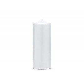 Vela Pilar Blanca Mate 15 x 6cm Vela Pilar Blanca Mate 15 x 6cm