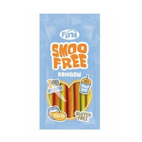 Gomitas Smoofree Rainbow Rellenito 80 gr