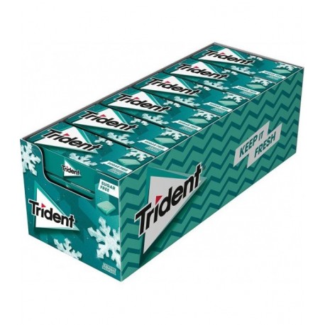 Trident Gragea Extra Strong 24 Paquetes