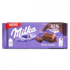 Milka Extra Cacao 100 gr Milka Extra Cacao 100 gr