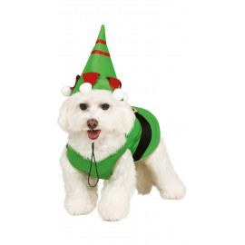 Disfraz de Perro Elf Mascota