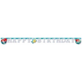 Guirnalda La Sirenita Ariel Happy Birthday Guirnalda La Sirenita Ariel Happy Birthday