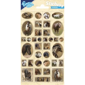 Pegatinas Caballos 102 x 200 mm Pegatinas Caballos 102 x 200 mm