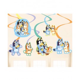 Decoraciones Colgantes Bluey