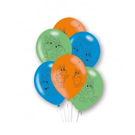 Globos Bluey
