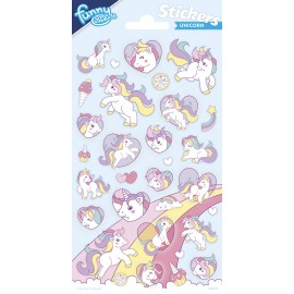 Pegatinas Unicorn Party 102 x 200 mm Pegatinas Unicorn Party 102 x 200 mm