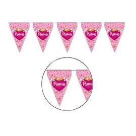 Banderín Princesas Rosa
