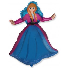 Globo Forma Princesa Anna Globo Forma Princesa Anna