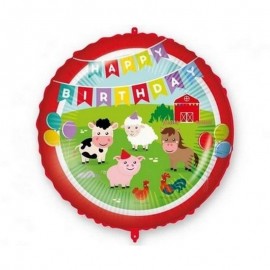 Globo Animales de la Granja de Helio