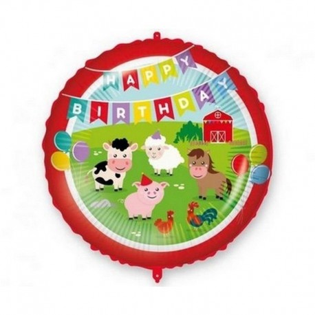 Globo Animales de la Granja de Helio