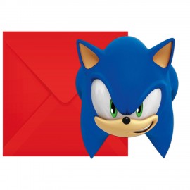 Invitaciones Sonic