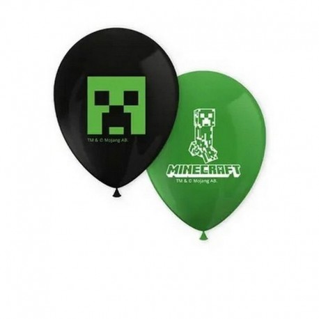 Globos Latex TNT Minecraft