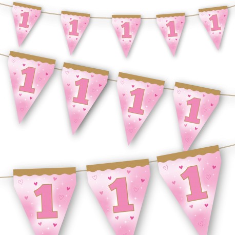 Banderin Primer Año Niña