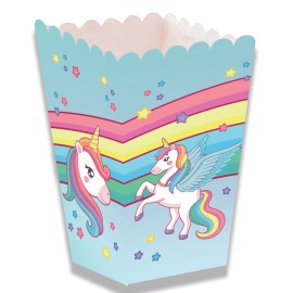 Caja Unicornio Magico de Palomitas Caja Unicornio Magico de Palomitas