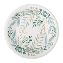 Platos Desechables Greenery Platos Desechables Greenery