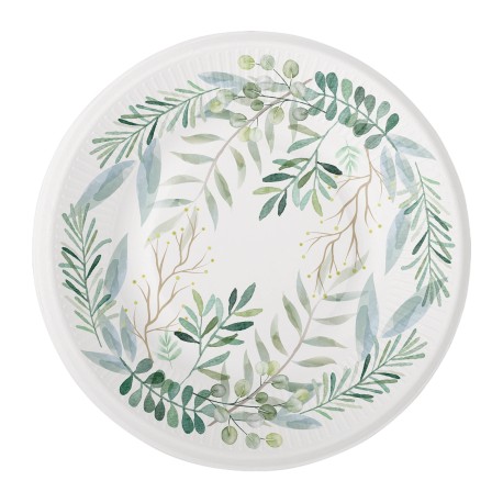 Platos Desechables Greenery