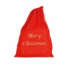 Saco Papa Noel Rojo 60X95 Cms