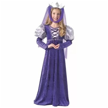 Disfraz Reina Medieval Infantil