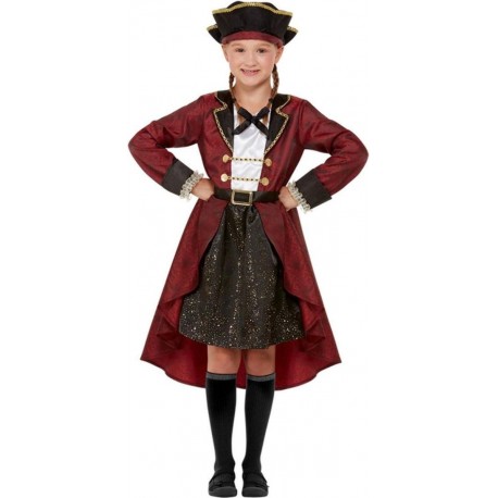 Disfraz De Pirata De Deluxe Swashbuckler