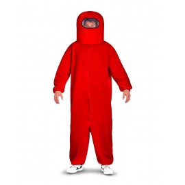 Disfraz De Among Us Impostor Rojo