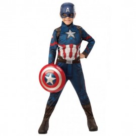 Disfraz Capitan America y Escudo Infantil Disfraz Capitan America y Escudo Infantil
