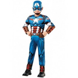 Disfraz Capitan America Deluxe Infantil Disfraz Capitan America Deluxe Infantil