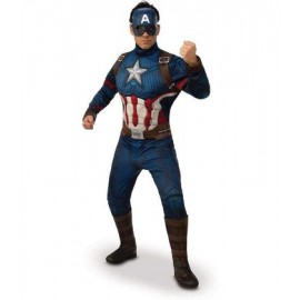 Disfraz Capitan America Endgame Deluxe Adulto Disfraz Capitan America Endgame Deluxe Adulto