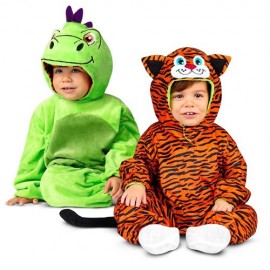 Disfraz De Dragon-Tigre Reversible Disfraz De Dragon-Tigre Reversible