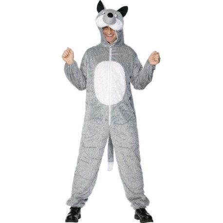 Disfraz De Lobo Gris