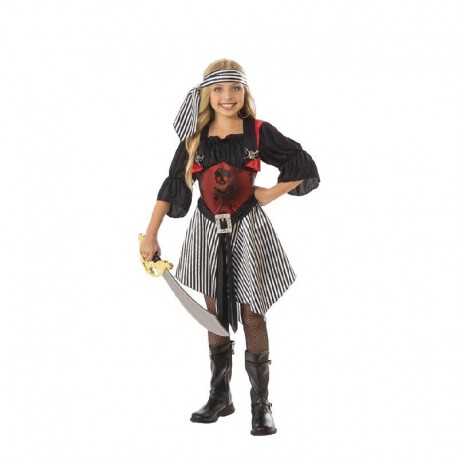 Disfraz Piratesa Escarlata Infantil