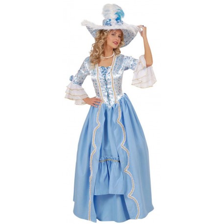 Disfraz de Vestido De La Corte Real Inglesa Del 1800