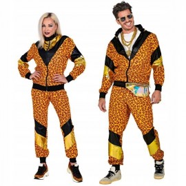 Disfraz de Traje De Shop Leopardo De Los 80 Disfraz de Traje De Shop Leopardo De Los 80