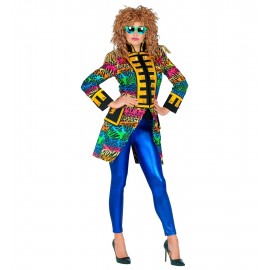 Disfraz de The 80S Style Parade Tailcoat Para Mujer Disfraz de The 80S Style Parade Tailcoat Para Mujer